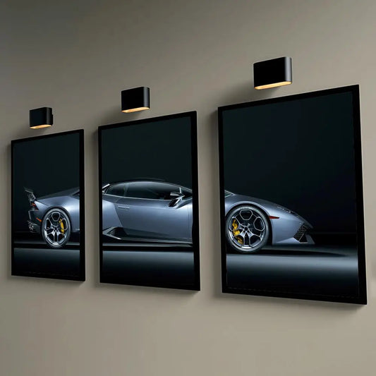 Toile 3 pièces Lamborghini Huracan LP610-4