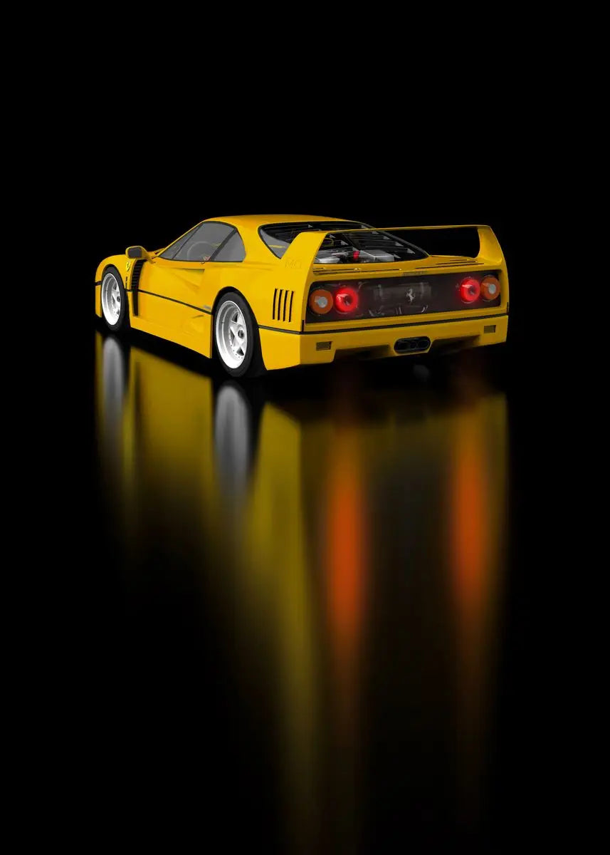 Toile Moderne Ferrari F40