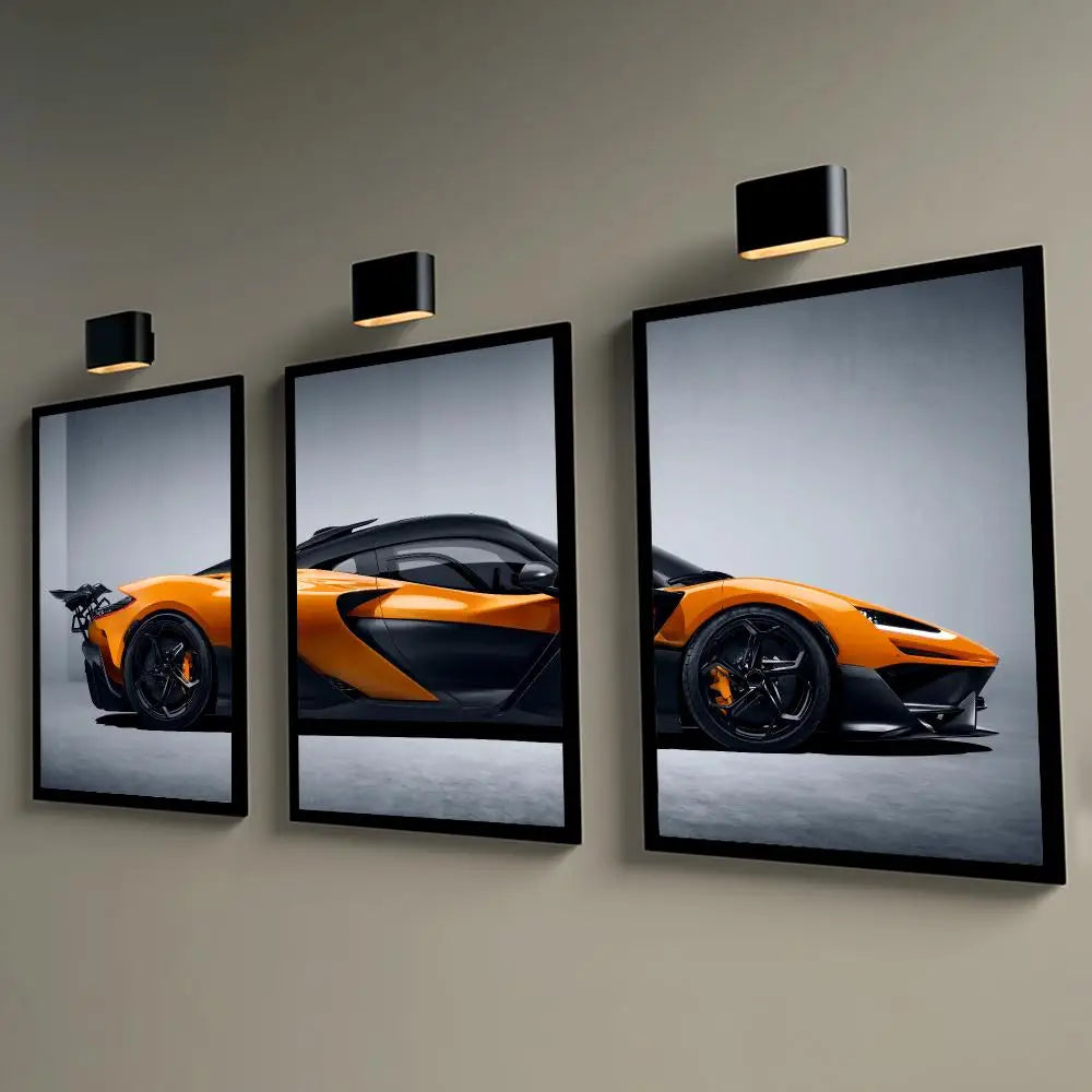 Toile 3 pièces Mclaren W1