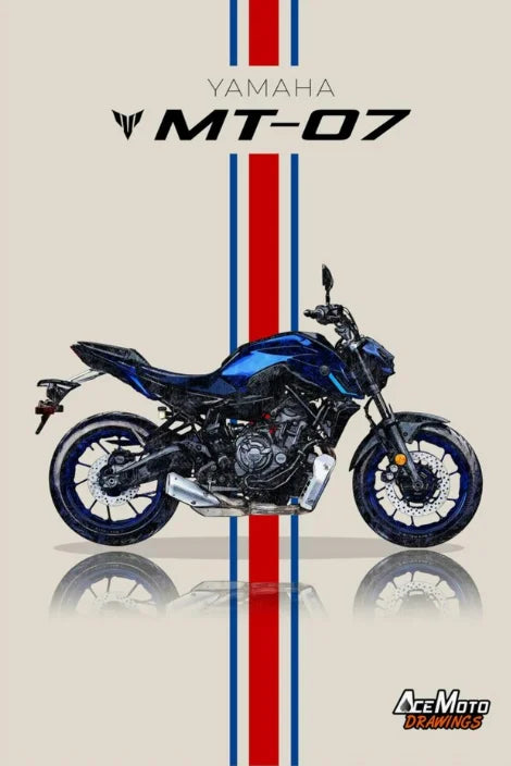 Toile Yamaha MT-07