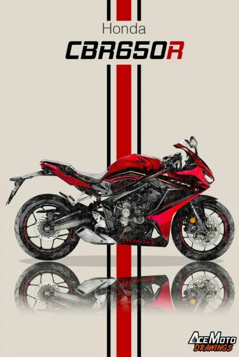 Toile Honda CBR650R