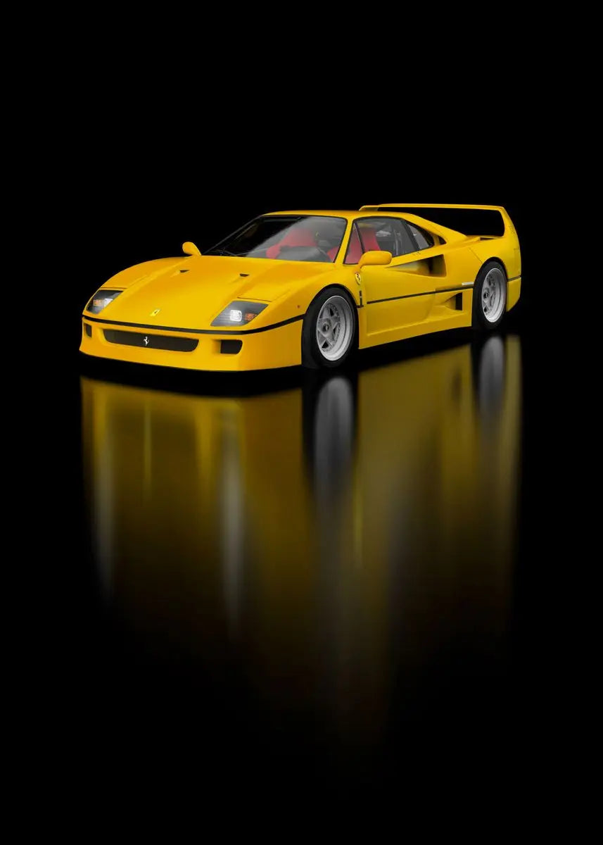 Toile Moderne Ferrari F40