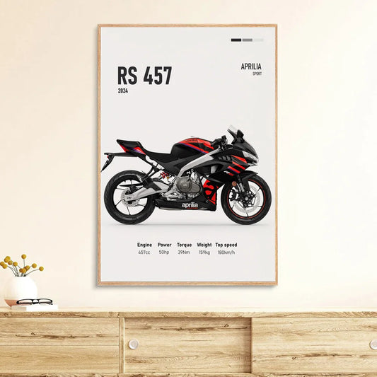 Toile Aprilia RS 457