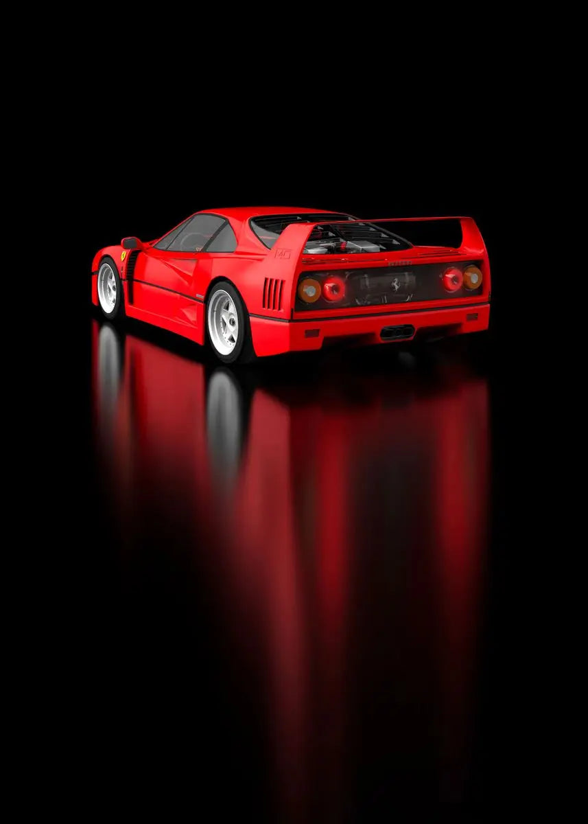 Toile Moderne Ferrari F40
