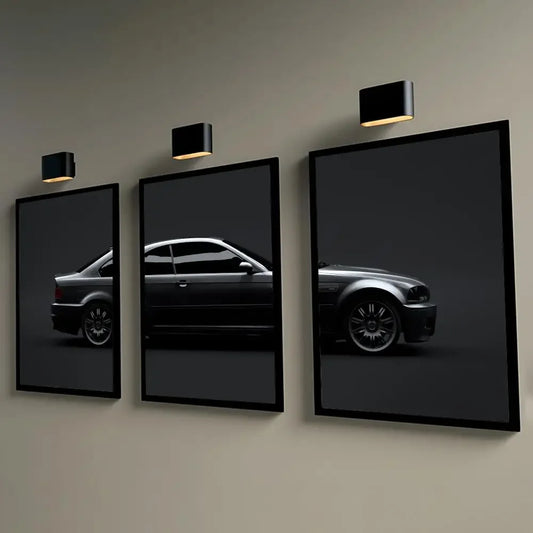 Toile 3 pièces BMW M3 E46