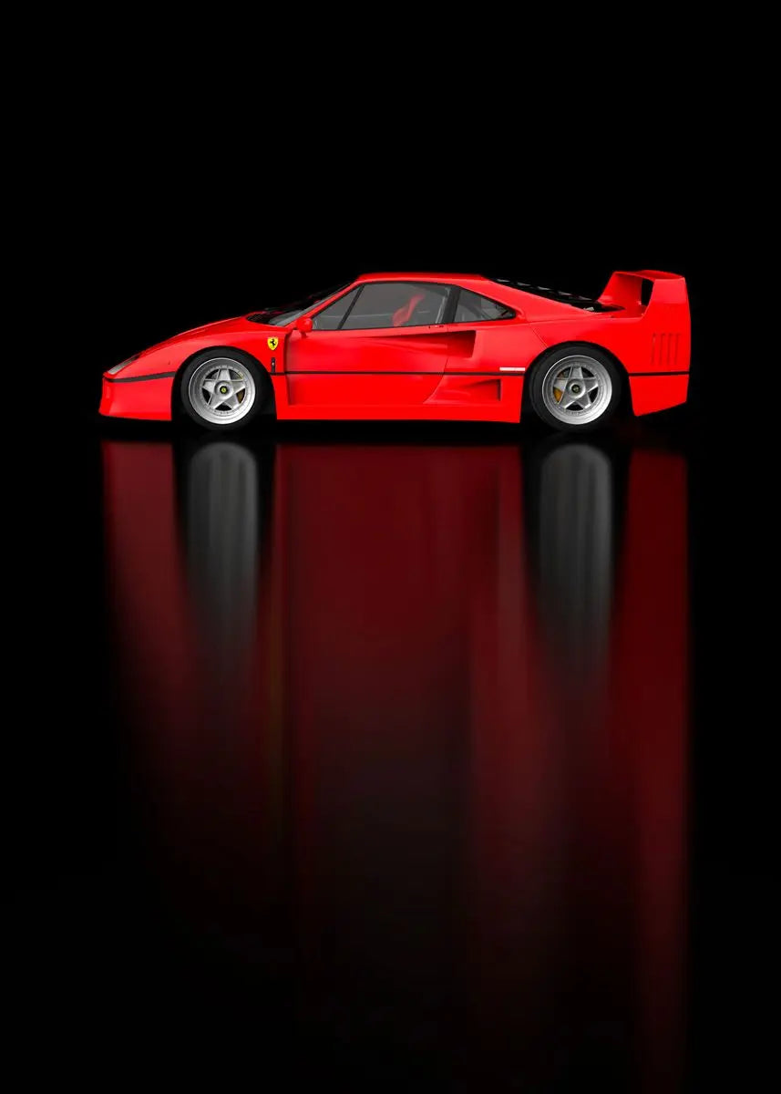 Toile Moderne Ferrari F40