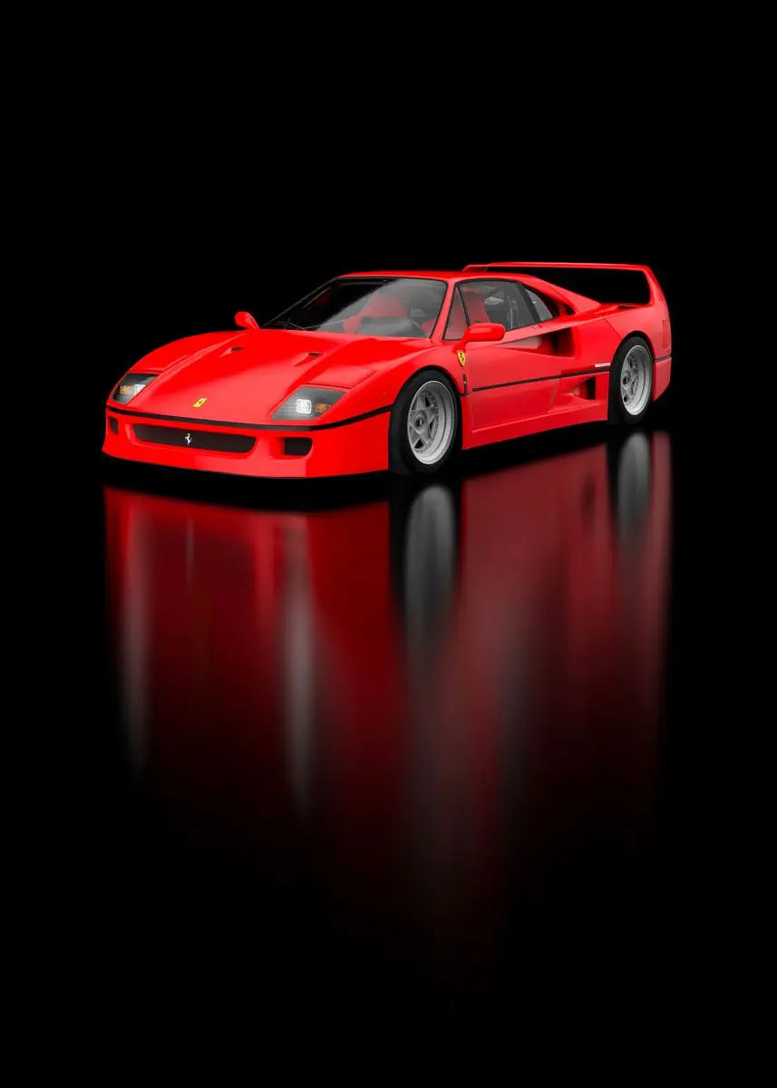 Toile Moderne Ferrari F40