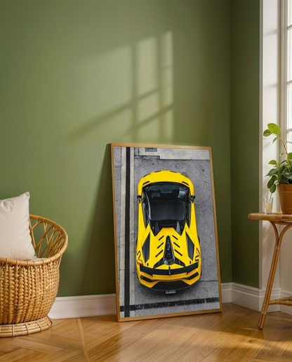 Toile Lamborghini Aventador SVJ
