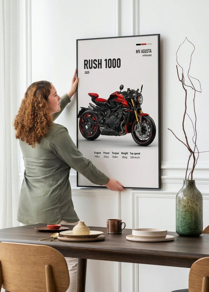 Toile MV Agusta Rush 1000