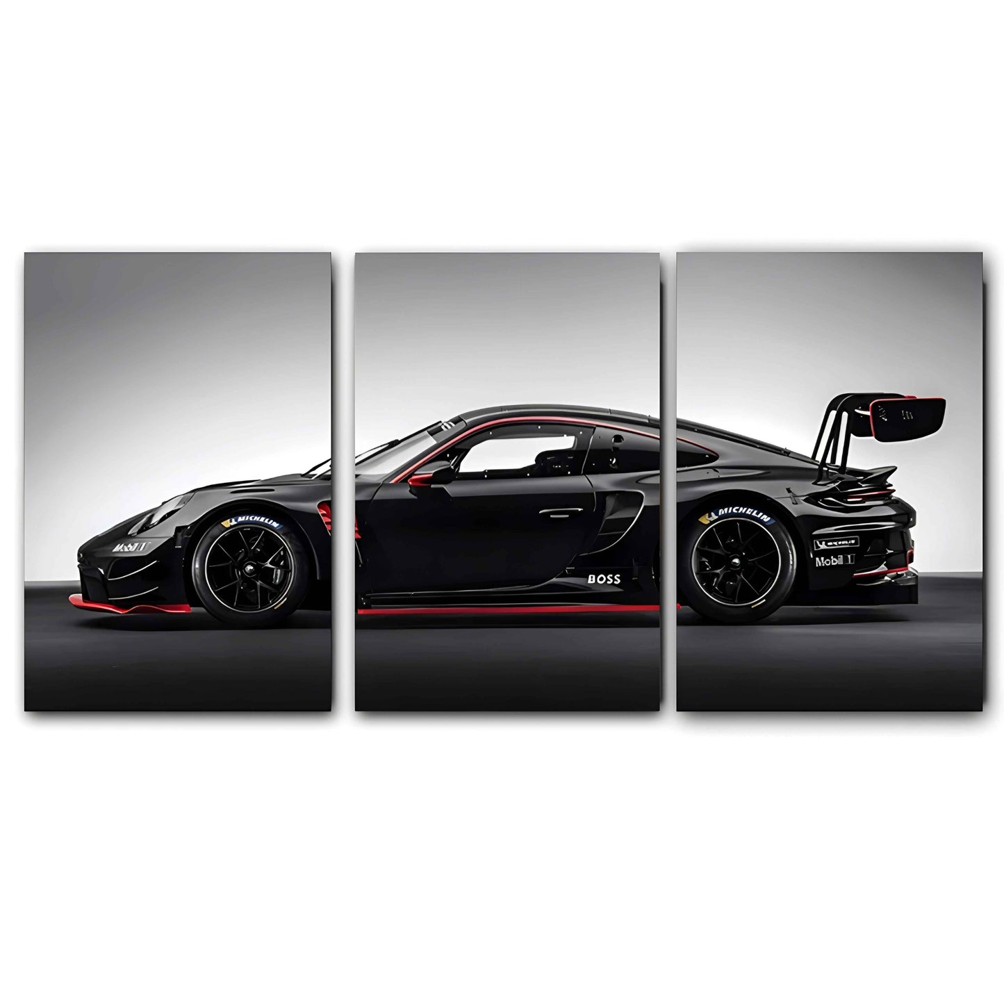 Toile Imprimée Porsche 911 (3 pièces)