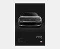 Toile Imprimée Nissan 240SX 1989 (Noir)
