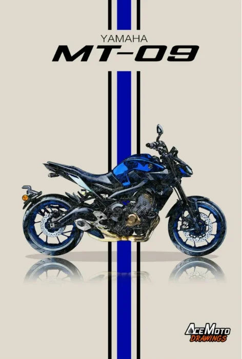 Toile Yamaha MT-09