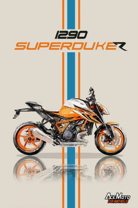 Toile KTM 1290 SuperDuke R