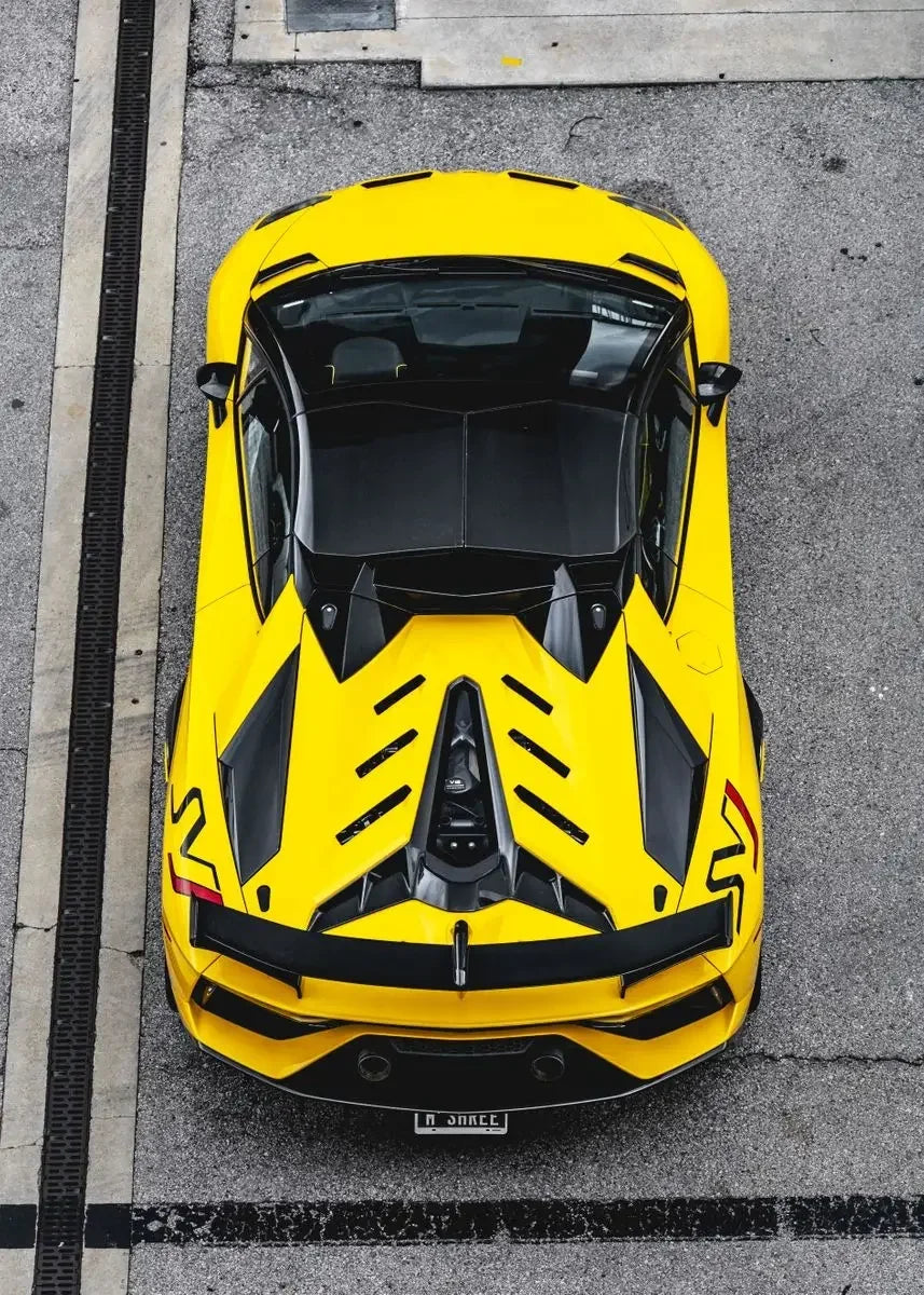 Toile Lamborghini Aventador SVJ