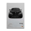 Toile Imprimée BMW F20 M140i (Gris)