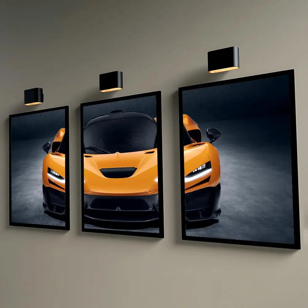 Toile 3 pièces Mclaren W1