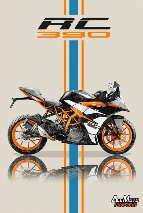 Toile KTM RC390