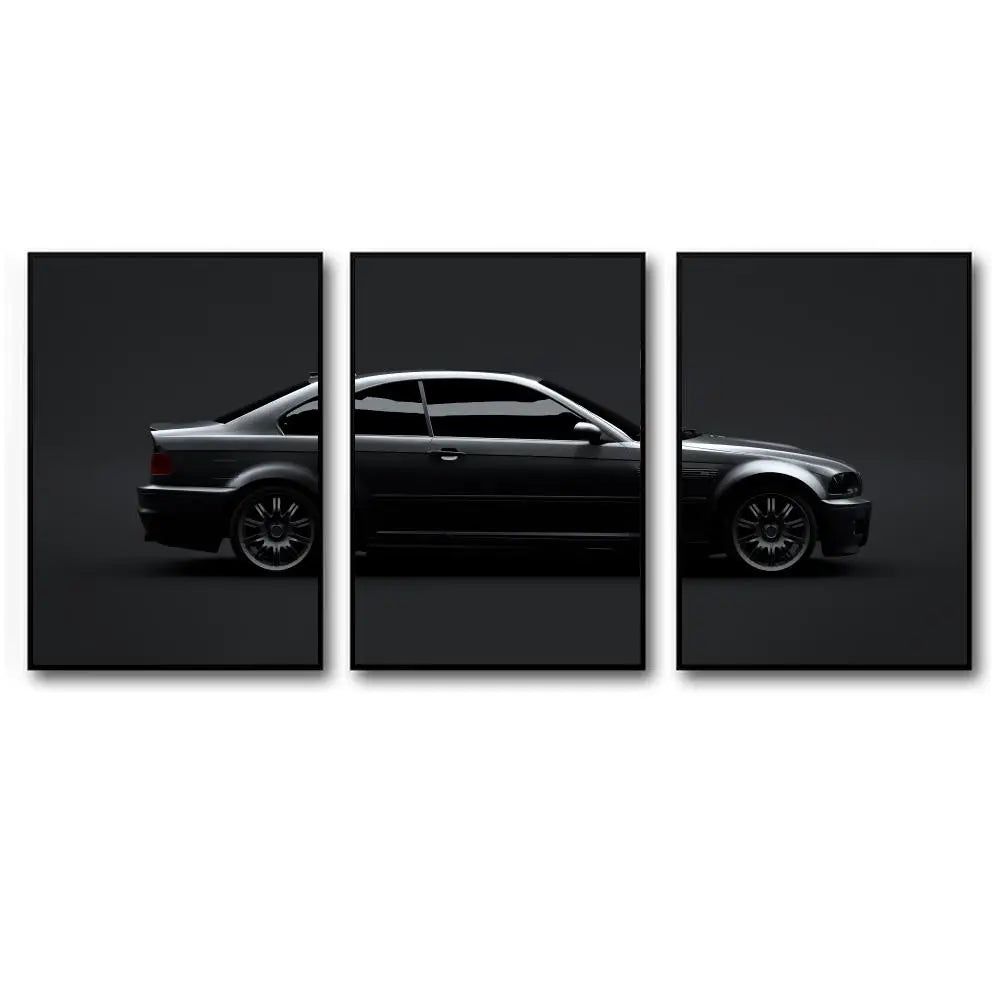 Toile 3 pièces BMW M3 E46