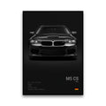 Toile Imprimée BMW F90 M5 CS (Noir)
