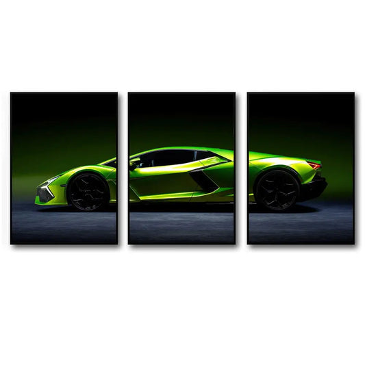 Toile 3 pièces Lamborghini Revuelto