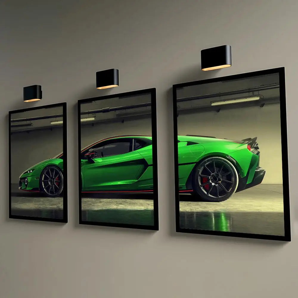 Toile 3 pièces Lamborghini Temerario