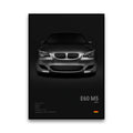 Toile Imprimée BMW E60 M5 (Noir)