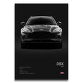 Toile Imprimée Aston Martin DBX (Noir)