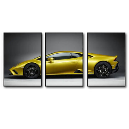 Toile 3 pièces Lamborghini Huracan Evo