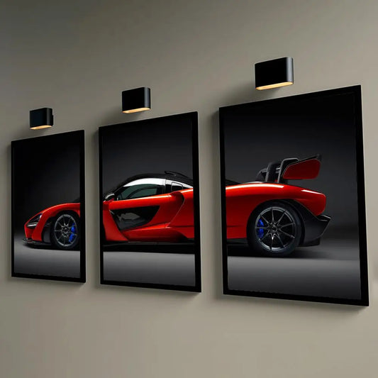 Toile 3 pièces Mclaren Senna