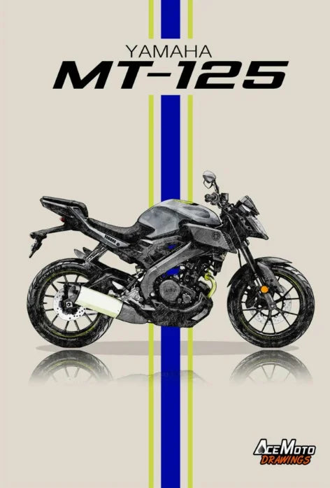 Toile Yamaha MT-125