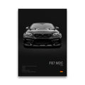 Toile Imprimée BMW F87 M2C (Noir)