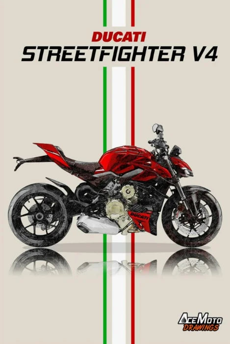 Toile Ducati StreetFighter V4