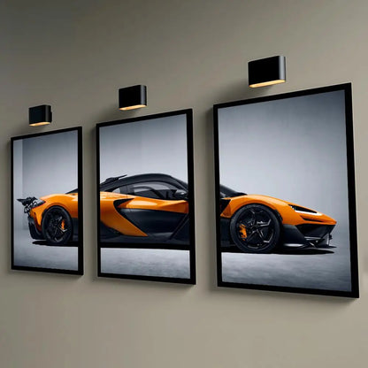 Toile 3 pièces Mclaren W1