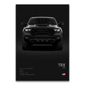 Toile Imprimée Dodge TRX (Noir)