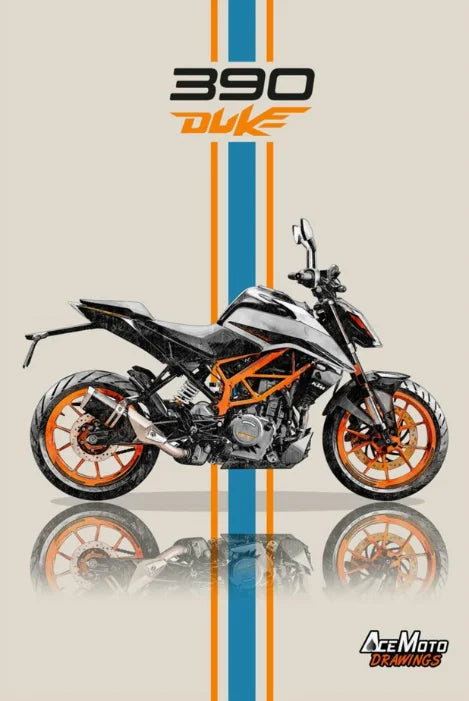 Toile KTM Duke 390