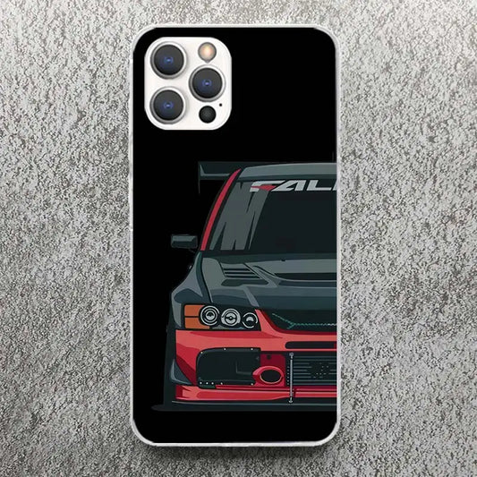 Coque IPhone en Silicone - Mitsubishi Evo