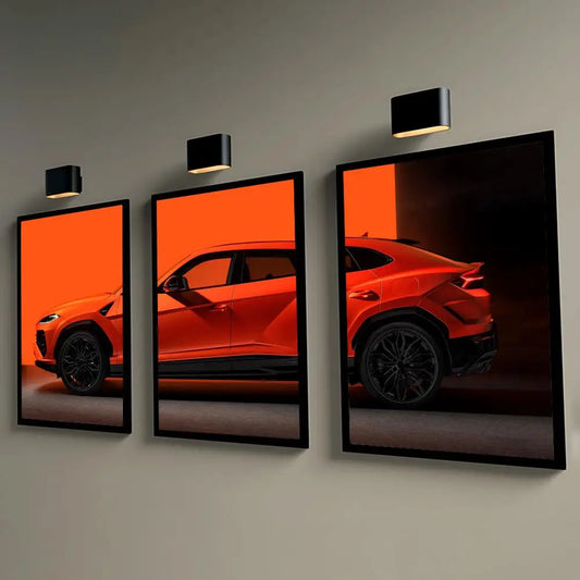 Toile 3 pièces Lamborghini Urus SE 2024