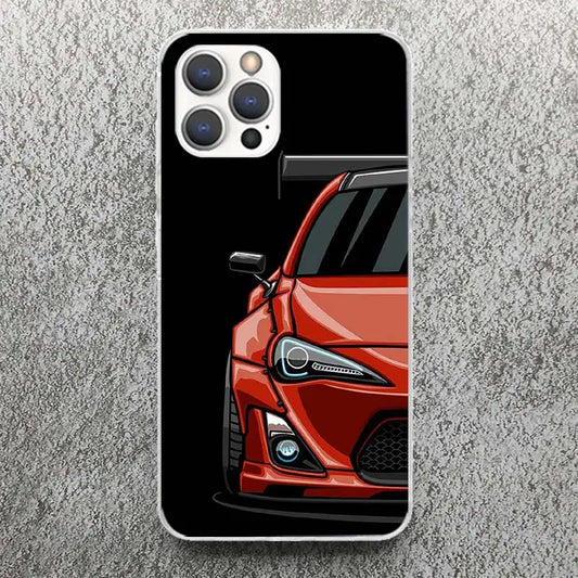 Coque IPhone en Silicone - Toyota GT86
