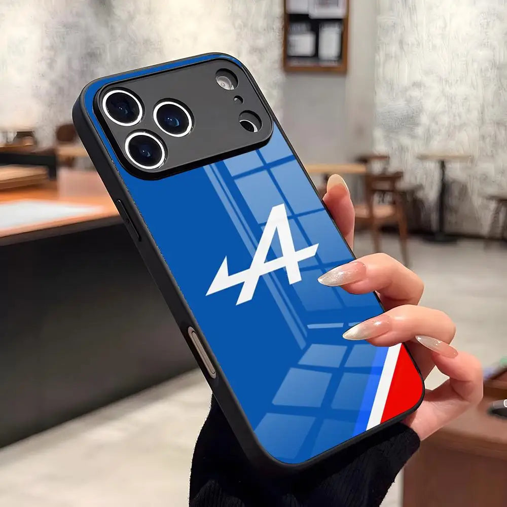 Coque iPhone Alpine - Verre Trempé