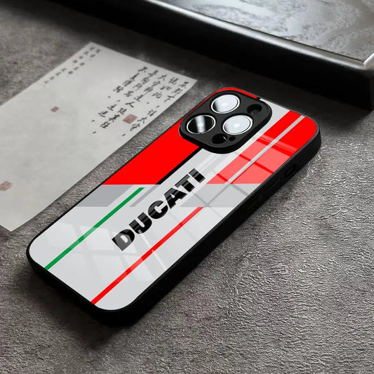 Coque iPhone Ducati - Verre Trempé