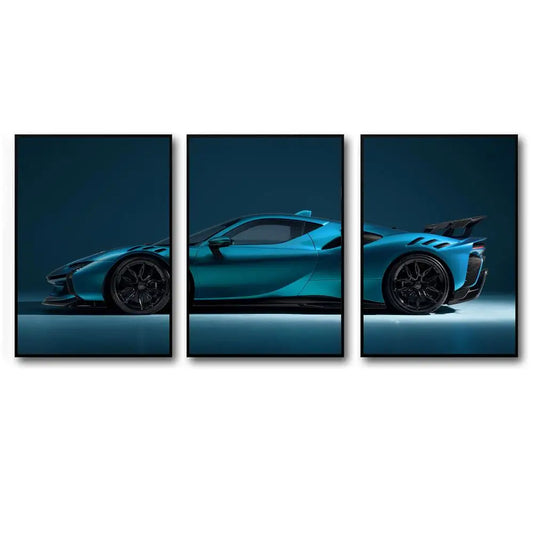 Toile 3 pièces Ferrari SF90 XX