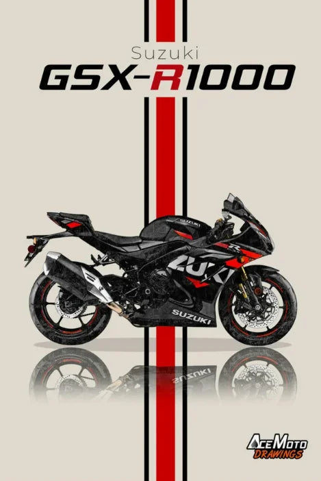 Toile Suzuki GSX-R 1000