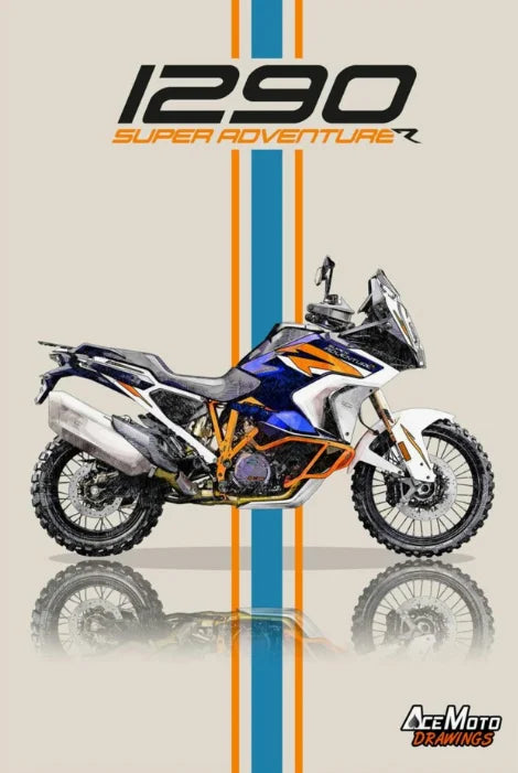 Toile KTM 1290 Super Adventure R