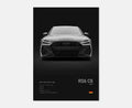 Toile Imprimée Audi RS6 C8 (Noir)