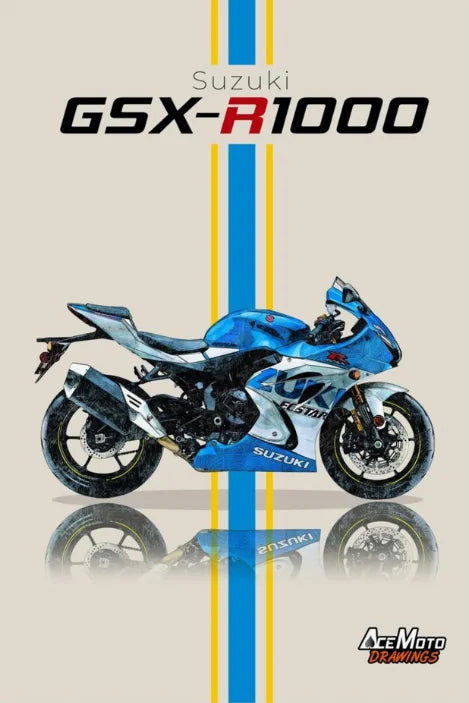 Toile Suzuki GSX-R1000
