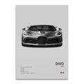 Toile Imprimée Bugatti Divo (Gris)