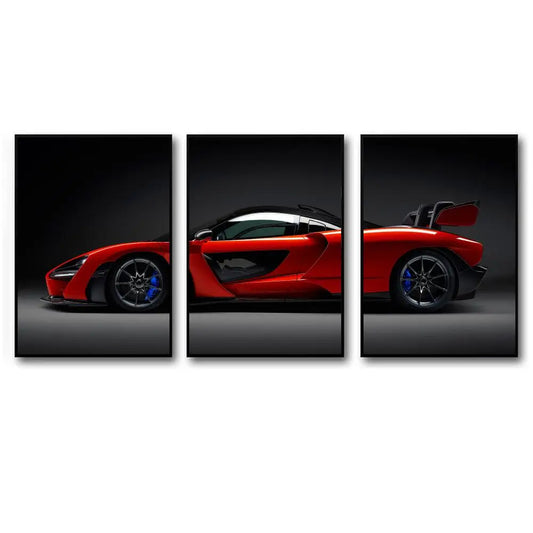 Toile 3 pièces Mclaren Senna