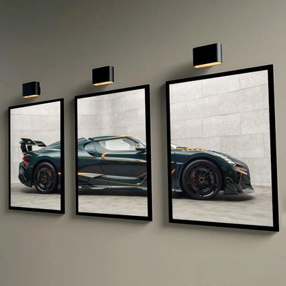 Toile 3 pièces Bugatti Mistral Mansory
