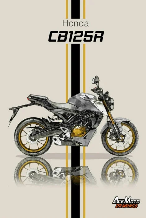 Toile Honda CB125R