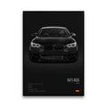 Toile Imprimée BMW M140i (Noir)